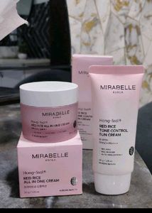 Korean skincare combo Mirabelle Korea, laneige