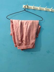 Elegant Pink Palazzo Pants, suit dupatta