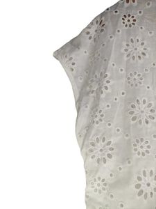 White Lace Eyelet Top LR-14