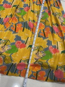 Floral Yellow Maxi Dress