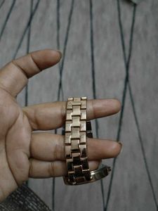 Titan Rose Gold Watch