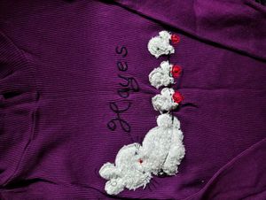 Purple 'Hayes' Long Sleeve Top