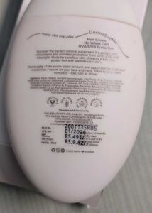 DermaSoothe Mineral Fluid Sunscreen