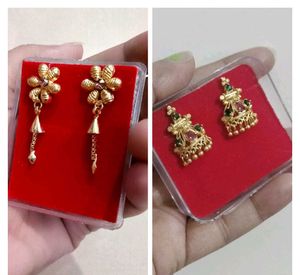 💕Brand new gold plated earrings 💕