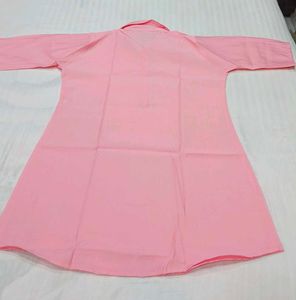 Elegant Pink Embroidered Kurta set