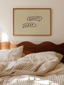 Aesthetic Bedtime Board Painting