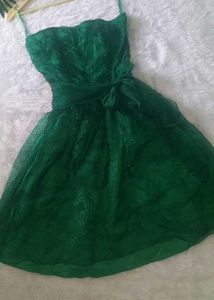 Emerald Green Party Dress