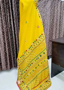BRAND NEW HAND LAMBANI Embroidered Saree