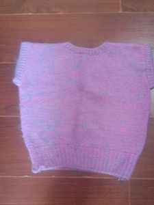 Cozy Purple Knit Sweater