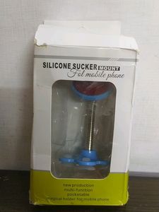SILICONE SUCKER Mount Stand For Mobile Phone