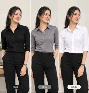 Classic Collared Button-Up Shirts
