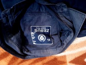 Classic Navy Blue Shirt