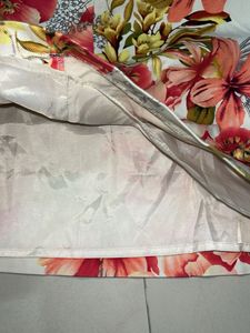 Vibrant Floral Print Blouse