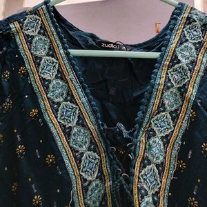 Zudio Kurta with Ethnic Print