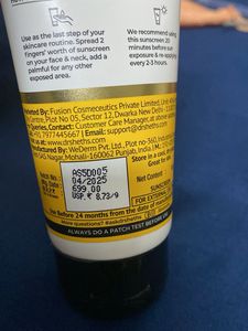 Dr. Sheth's Ceramide &amp; Vitamin C Sunscreen