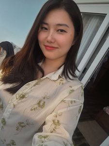 Sheer Material Flower Floral Shirt