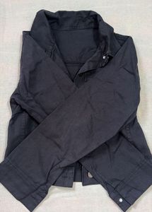 Stylish Black Denim Jacket