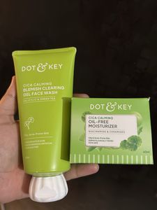 Dot &amp; Key Cica Calming Face Wash &amp; Moisturizer