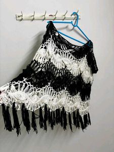 Chic Crochet Fringe Top