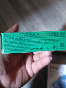 New Packed Pears Glycerine Soap With Mint Extract.
