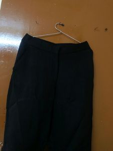 H&amp;M Black Flared Trouser