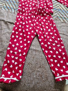 Baby Hug Night Suit For Girl Child