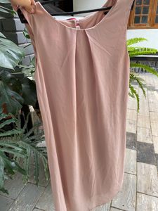 Peach Nude Dress Or Top
