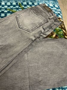 Gray Denim Jeans