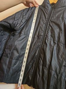 Chic Puffer Jacket &amp; Wide Leg Jeans Set