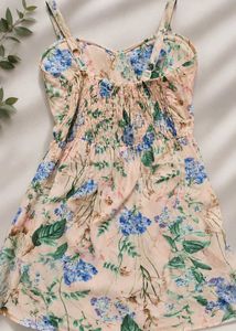 Floral  Mini Dress