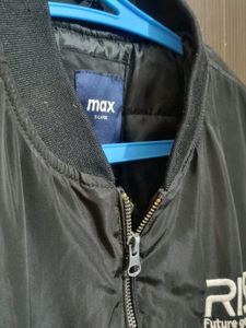 Men's Black Bomber Jacket