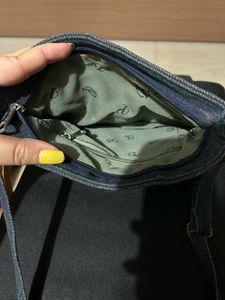 Denim Sling Bag