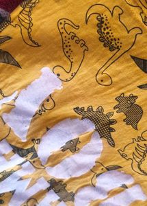 Cute Yellow Dino "Mama's Boy" Outfit