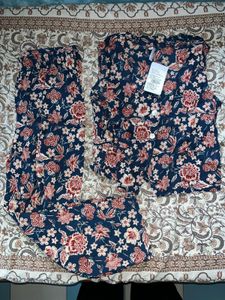Floral Print Sleeveless co ord set