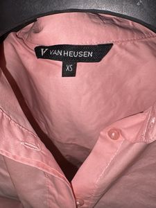 Chic Pink Button-Up Shirt