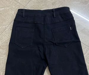 Black Flared Jeans
