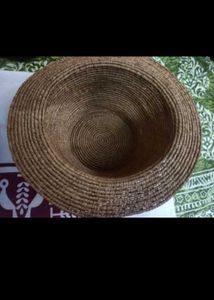 Woven Straw Bucket Hat