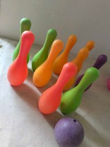Colorful Bowling Set Toy