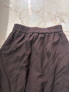 baggy Korean brown pant
