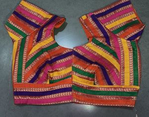 Striped Saree Blouse