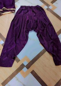 Elegant Purple Kurta Set with Dupatta