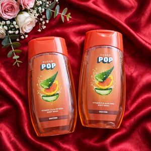 pack of 2 Sugar Pop Vitamin C & Aloe Vera Body Was
