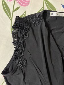 Chic Draped Wrap Top V neckline