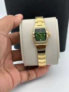 Elegant Gold Omega Watch