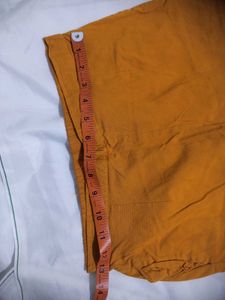 Orange Cigarette Pants