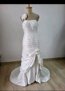 Elegant White Bridal Gown