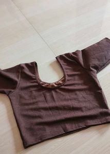 Elegant Brown Blouse