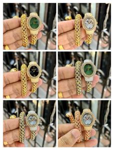 Elegant Gold Watch with Green Dial