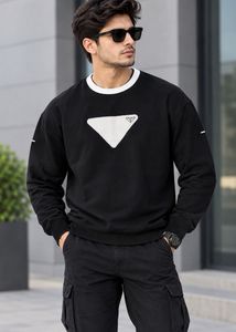 Prada Black Sweatshirt with White Logo