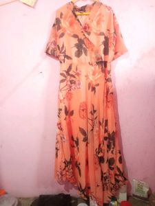 Floral Print Maxi Dress